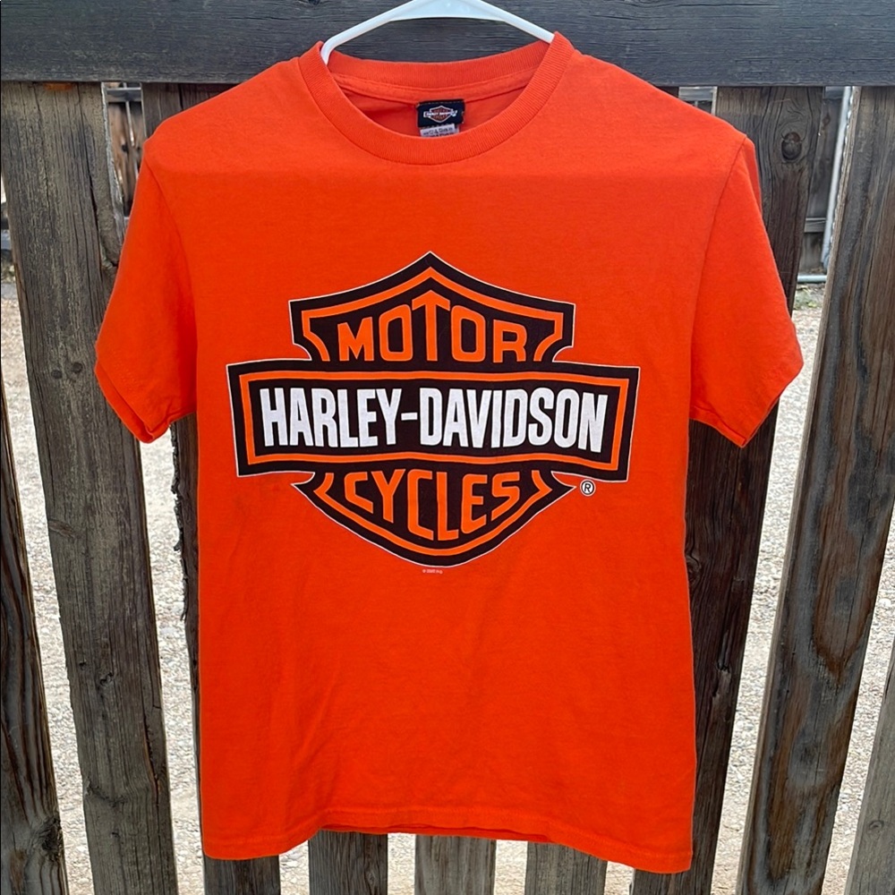 Harley-Davidson Las Vegas Orange T-Shirt Men’s Small